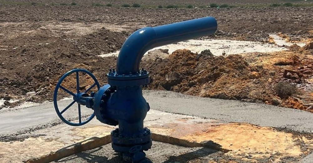 KARAHASANLI'DAKİ KUYU ARTIK BOŞA AKMIYOR