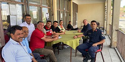  Anız Yangınları Hakkında Köy Halkı Bilgilendirme Toplantısı 