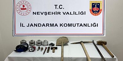 KAÇAK KAZIYA SUÇÜSTÜ