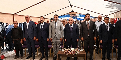 ŞANTİYE AÇILIŞI VE KAYMAKAMIMIZIN VEDASI