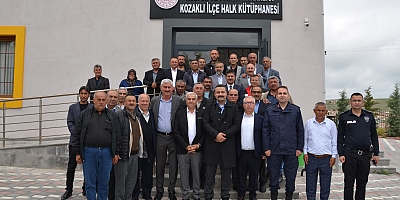 NEVŞEHİR İLÇELERİNDE EN YENİ KÜTÜPHANE KOZAKLIDA